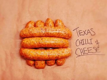 Texas chilli cheese sausages - 500g