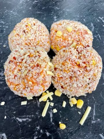 Chicken, cheese, corn, chorizo burgers - 2 pack